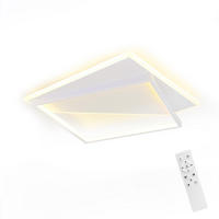 LED-DECKENLEUCHTE Halsgrimm 35.0/5.5/35.0 cm - Weiß, Metall (35/35/5.5cm) - ZMH