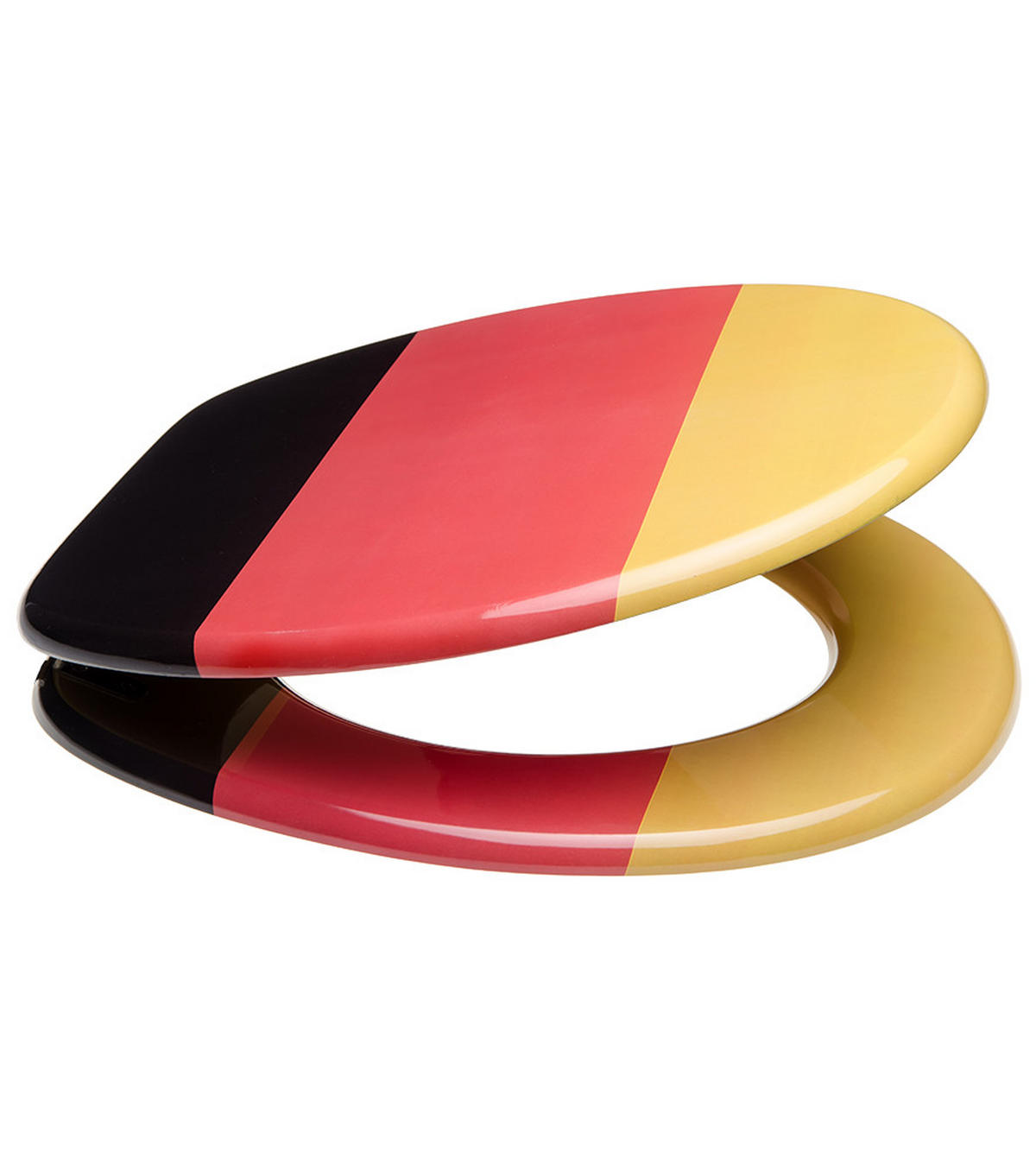 WC-SITZ Deutschland - Multicolor, Holzwerkstoff (38/6/47cm) - Sanilo