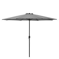 SONNENSCHIRM Budapest - Grau, Textil/Metall (300/300cm) - casa.pro