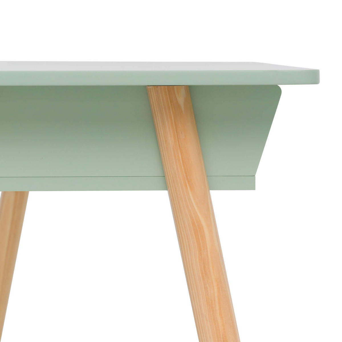KINDERTISCH Grün 50/90/70 cm - Pastellgrün, Holzwerkstoff (90/70/50cm) - Mobili Rebecca
