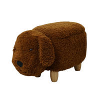 TIERHOCKER Pudel Braun - Braun, Textil (32/37/62cm) - SVITA