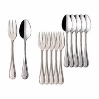 KAFFEEBESTECK BUNDLE Kreuzband Septfontaines edelstahl 12er Set - Edelstahlfarben, Metall - Villeroy & Boch