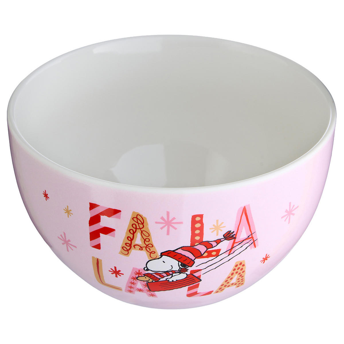 SCHALE Peanuts 600 ml - Pink, Keramik (14/14/8cm) - Butlers