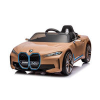 KINDER ELEKTROAUTO BMW i4 bronze - Bronzefarben, Kunststoff (115/67/54cm) - TPFLiving