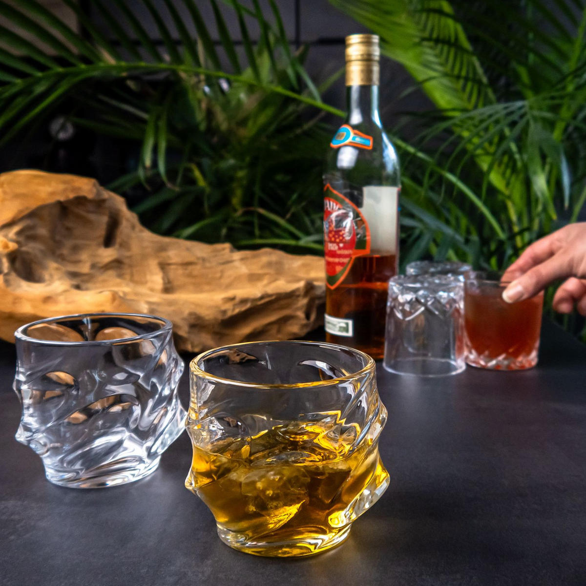WHISKY GLAS Set (2-tlg.) - Transparent, Glas (0.3L) - Intirilife