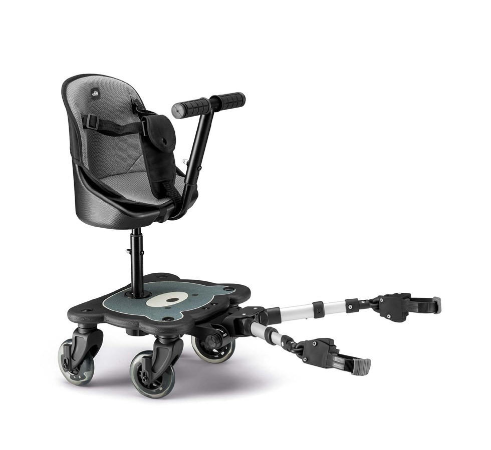 GESCHWISTERSITZ für CAM Kinderwagen Dudu - Schwarz, Kunststoff (33/63/61cm) - Cam il Mondo del Bambino S.p.A.