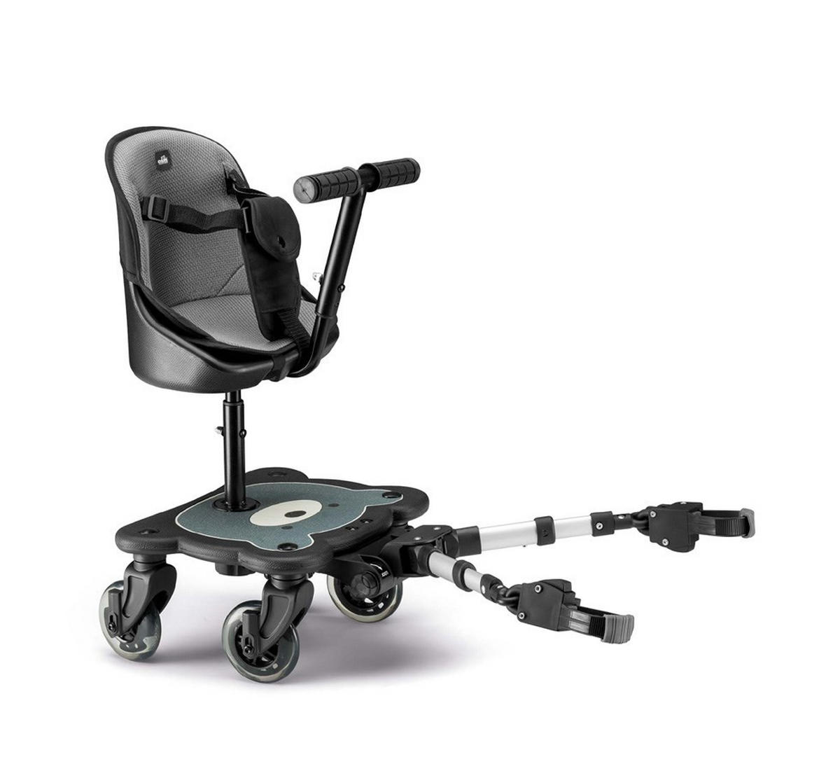 GESCHWISTERSITZ für CAM Kinderwagen Dudu - Schwarz, Kunststoff (33/63/61cm) - Cam il Mondo del Bambino S.p.A.