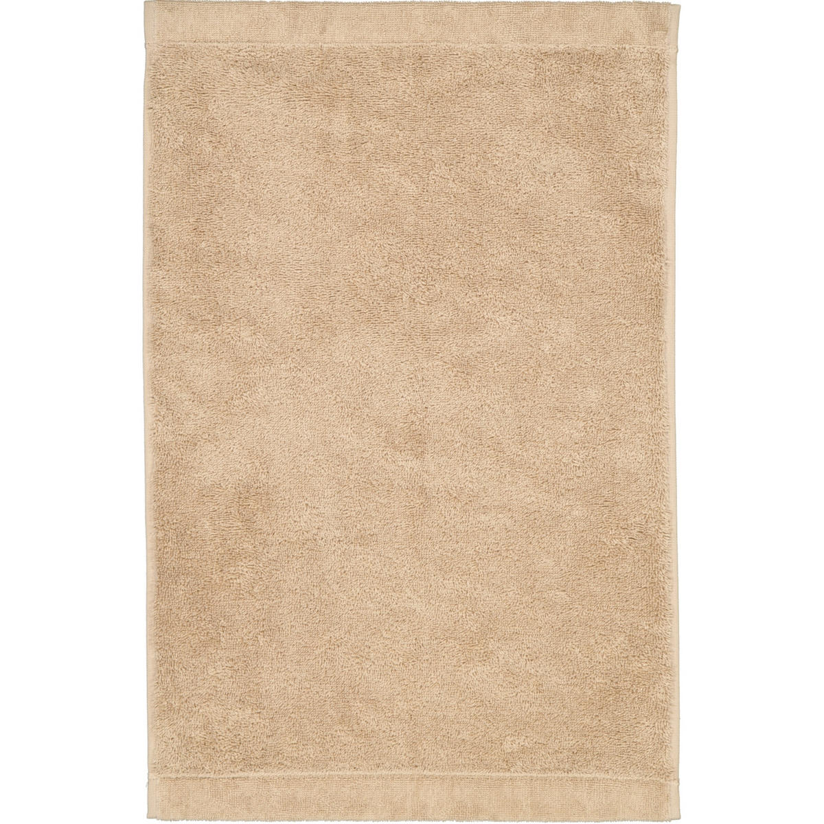 HANDTÜCHER LIFE STYLE UNI 7007 MANDEL - 328 - Beige, Textil (30/50cm) - Cawoe