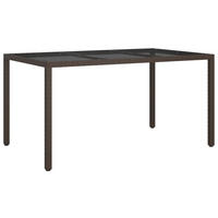 GARTENTISCH Tischorn 90/75/150 cm - Hellbraun, Naturmaterialien (150/90/75cm) - ZMH