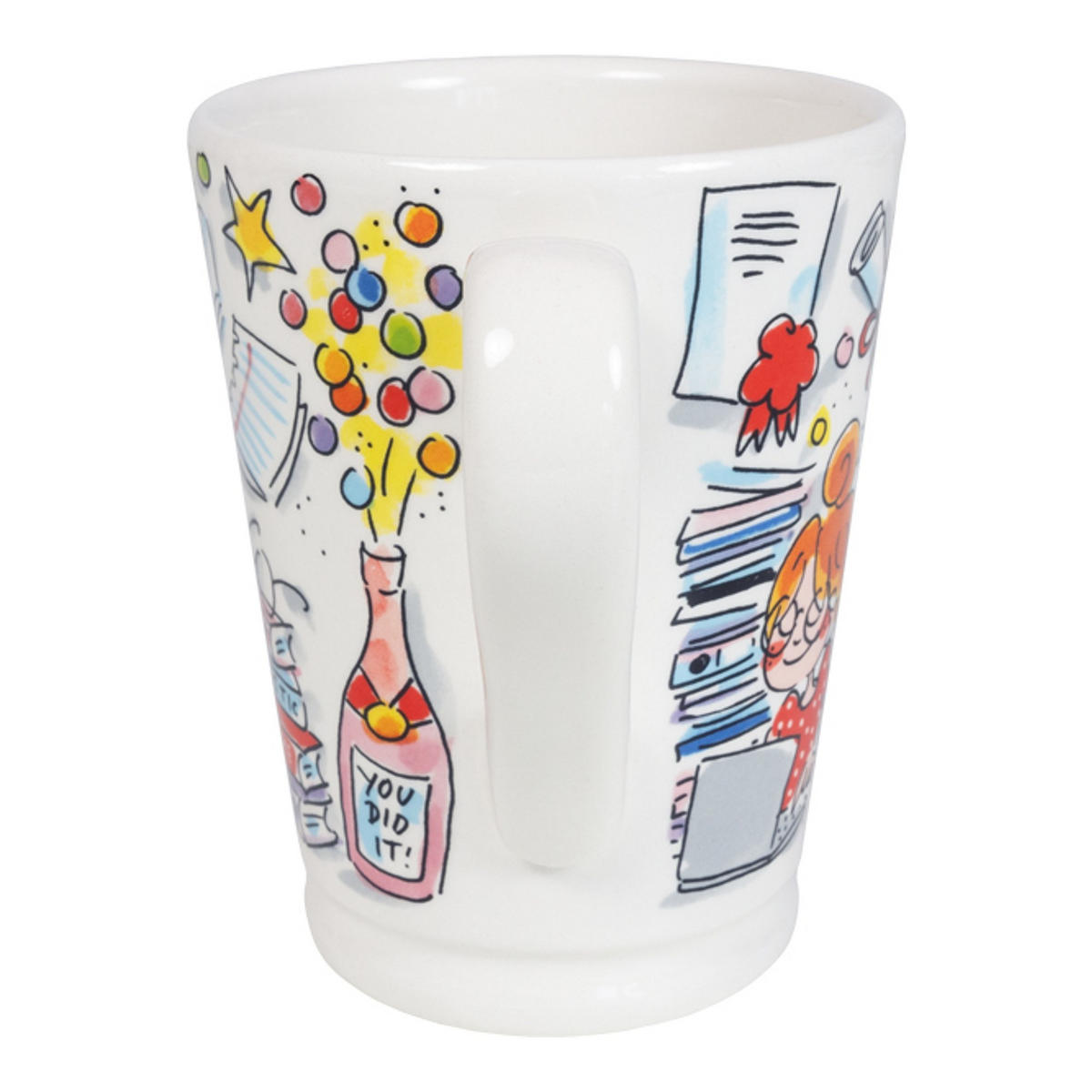 MAZAGRAN-BECHER Bestanden in Bunt - 500 ml - Multicolor, Keramik (0.5L) - Blond Amsterdam