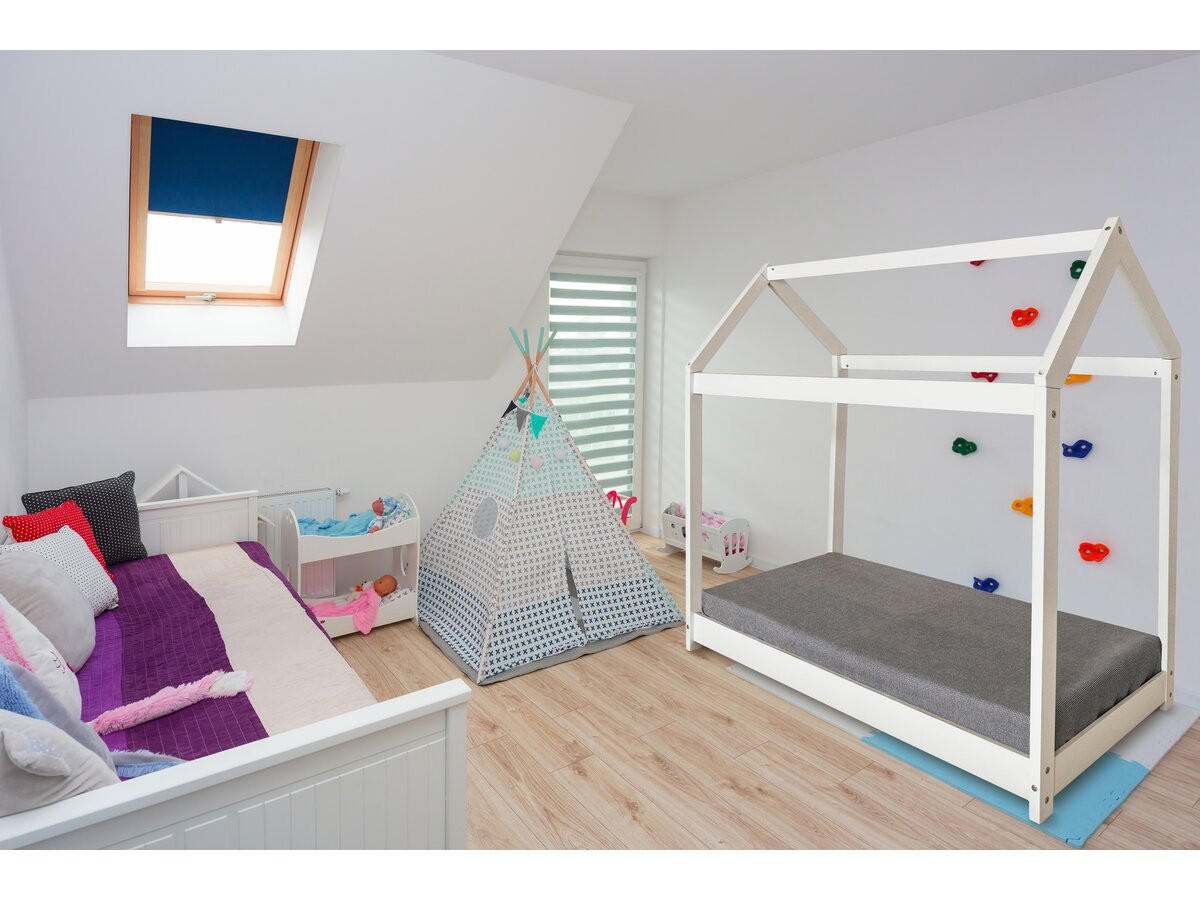 KINDERBETT camilla weiss - Weiß, Holz - Habitat Garten