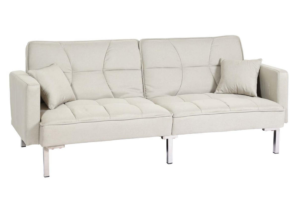 SCHLAFSOFA Beige - Beige, Textil (190/83/87cm) - MCW