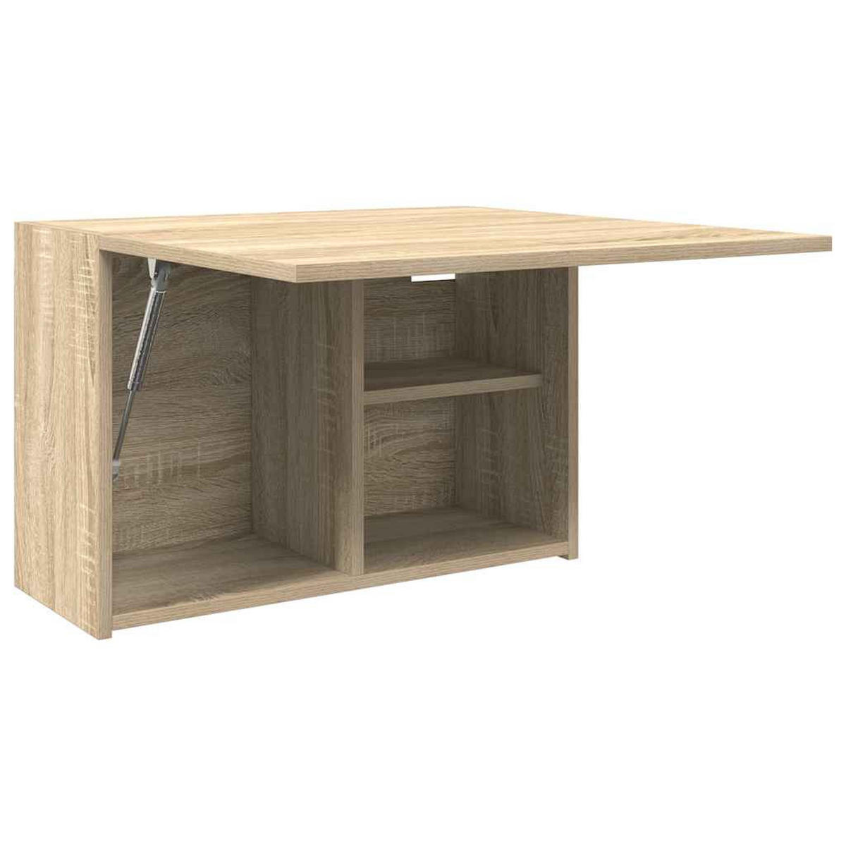 BAD-WANDSCHRANK Sonoma-Eiche 60/25/40 Cm Holzwerkstoff - Hellbraun, Holzwerkstoff (25/40/60cm) - vidaXL
