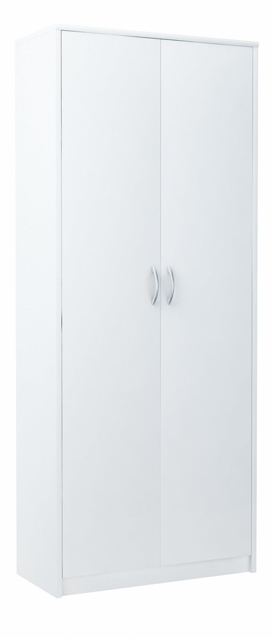 BÜCHERREGAL R4 Weiß 74/35/180 cm - Weiß, Holzwerkstoff (74/180/35cm) - Matkam Möbel