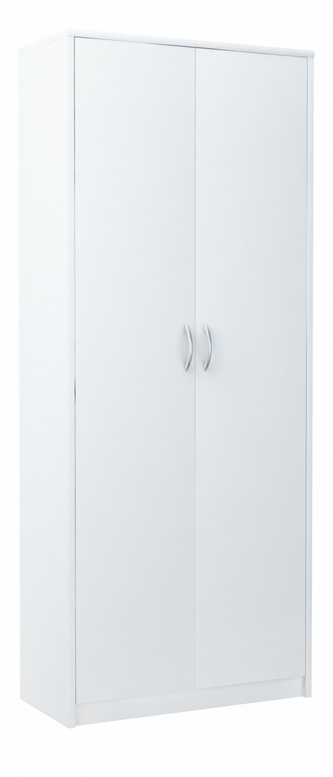 BÜCHERREGAL R4 Weiß 74/35/180 cm - Weiß, Holzwerkstoff (74/180/35cm) - Matkam Möbel