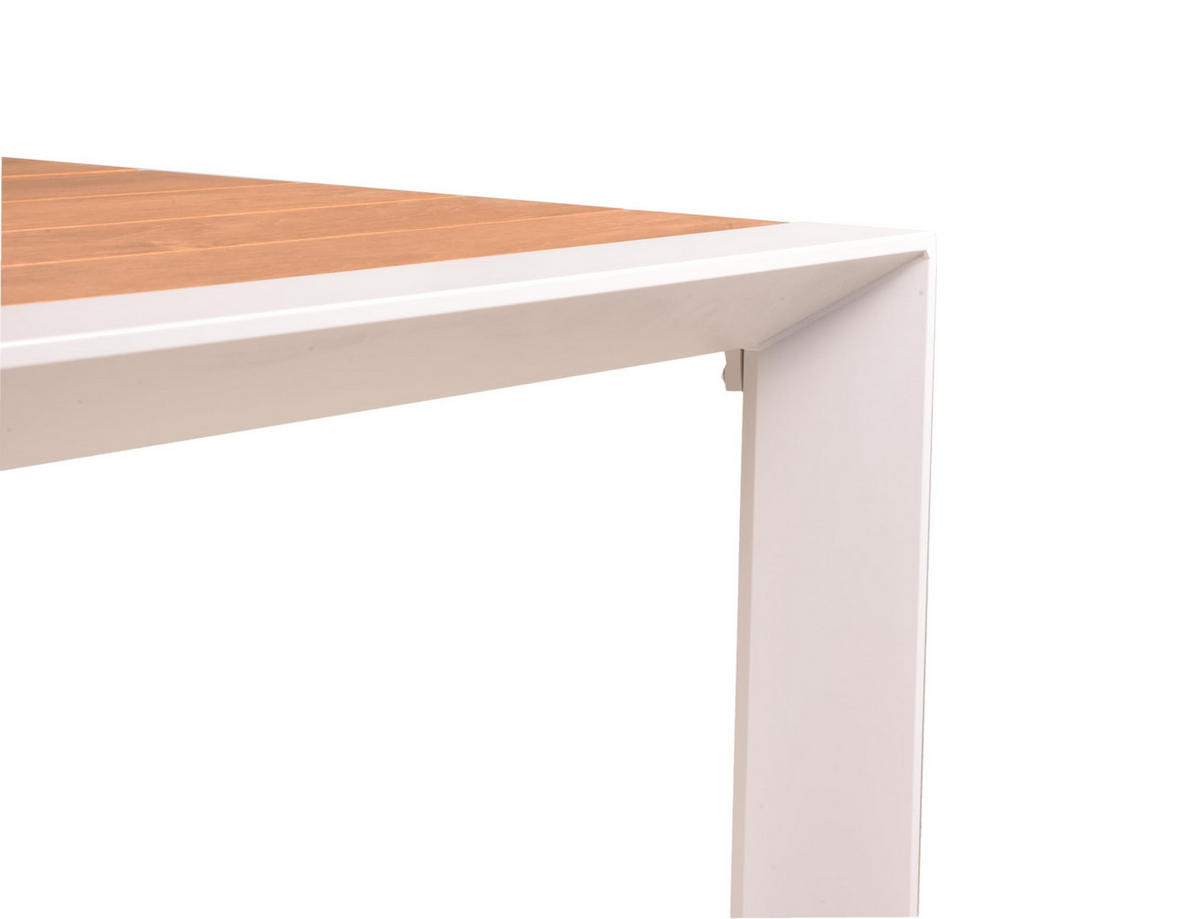 GARTENTISCH Johann Terrassentisch - Braun, Kunststoff (200/100/74cm) - DELUKE