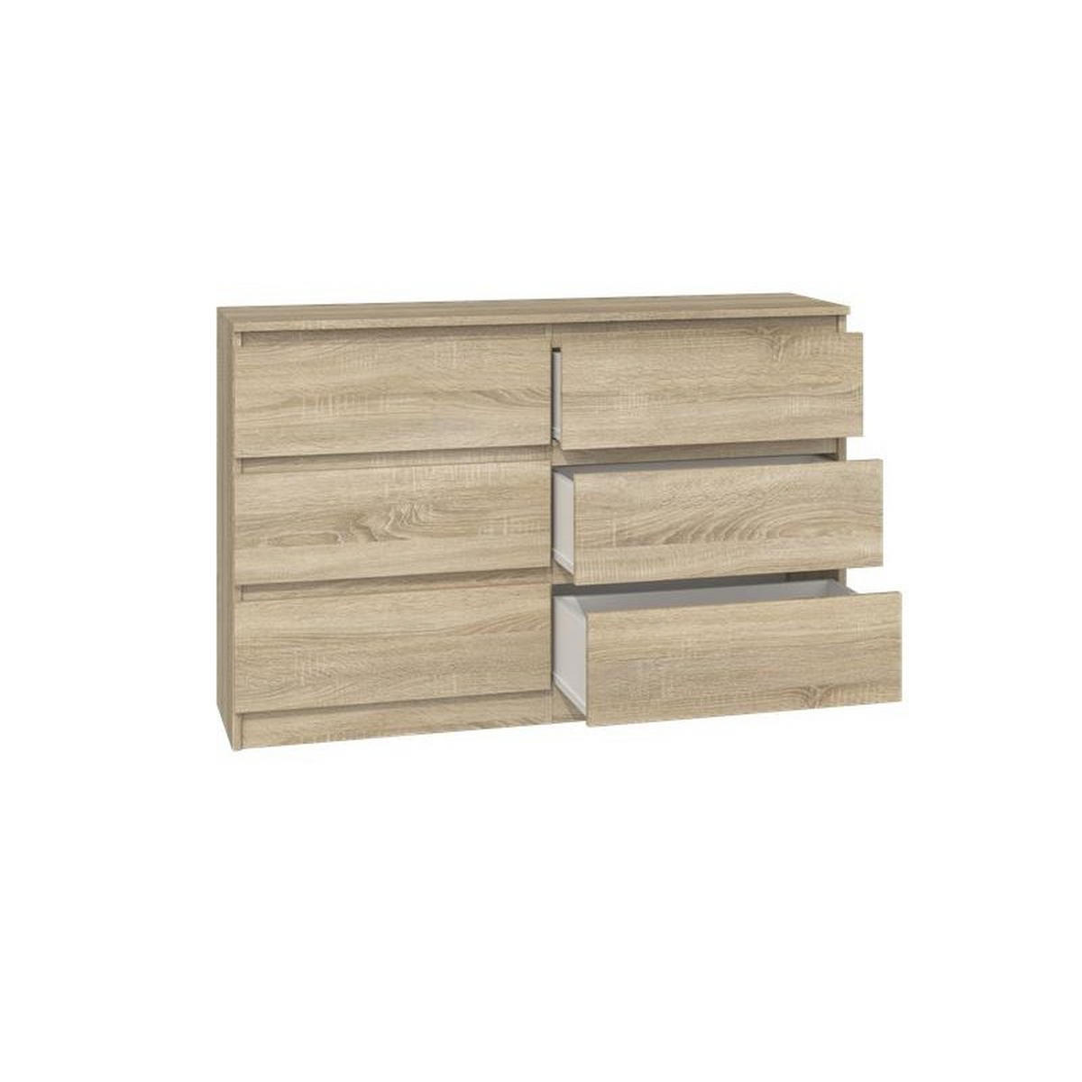 KOMMODE Sonoma Eiche 138/97/40 - Sonoma Eiche, Holzwerkstoff (138/97/40cm) - RAUMHIRSCH FURNITURE