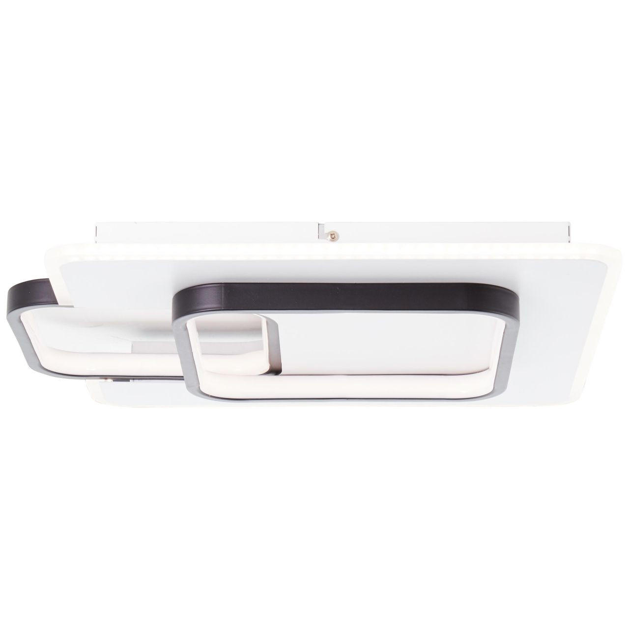 DECKENLEUCHTE Rezia G99387/75 - Schwarz, Metall (40/44/5.8cm) - Brilliant