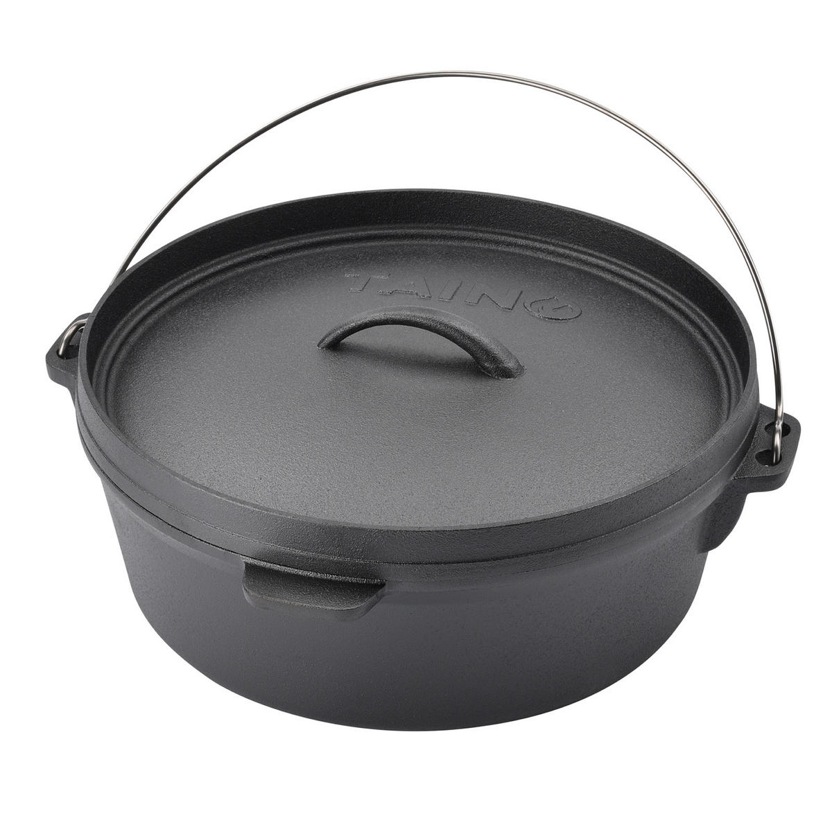 DUTCH OVEN 6L - Schwarz, Metall (29.5cm) - TAINO