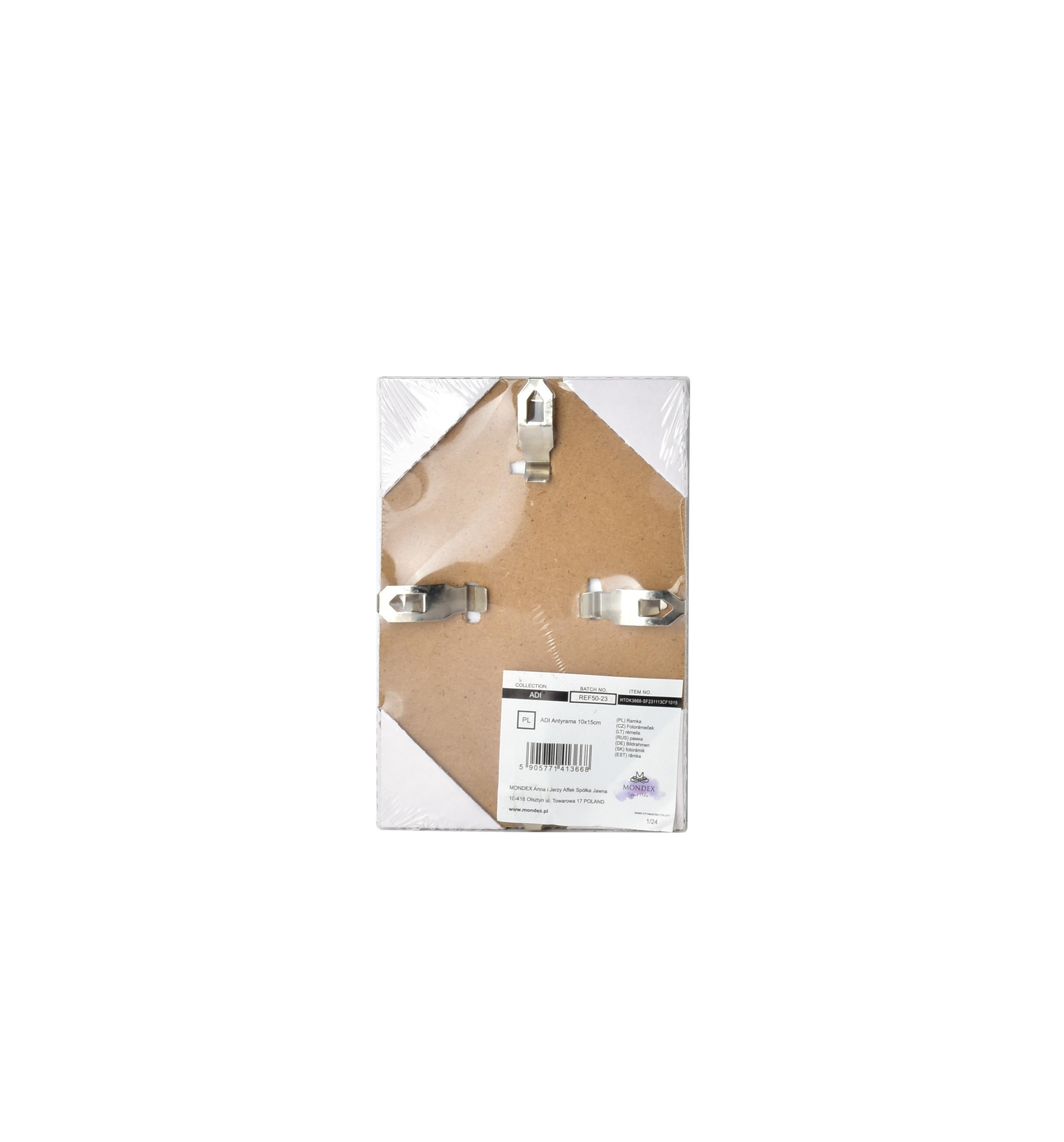 CLIPRAHMEN Adi Transparent 15/10/1 cm Glas - Transparent, Glas (10/1/15cm) - Mondex