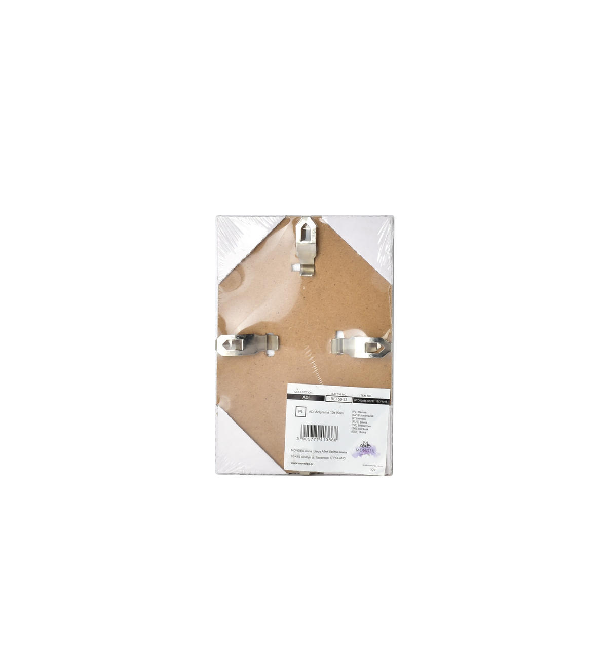 CLIPRAHMEN Adi Transparent 15/10/1 cm Glas - Transparent, Glas (10/1/15cm) - Mondex