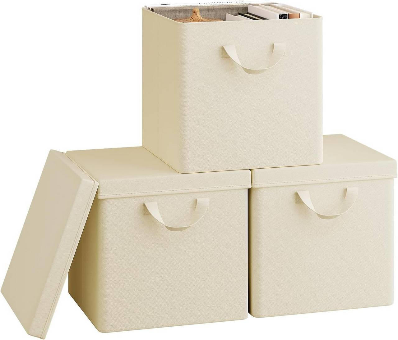 Woltu Box Creme 30x29x30 cm