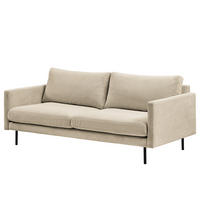 3-SITZER SOFA - Beige, Textil (196/82/94cm) - home24