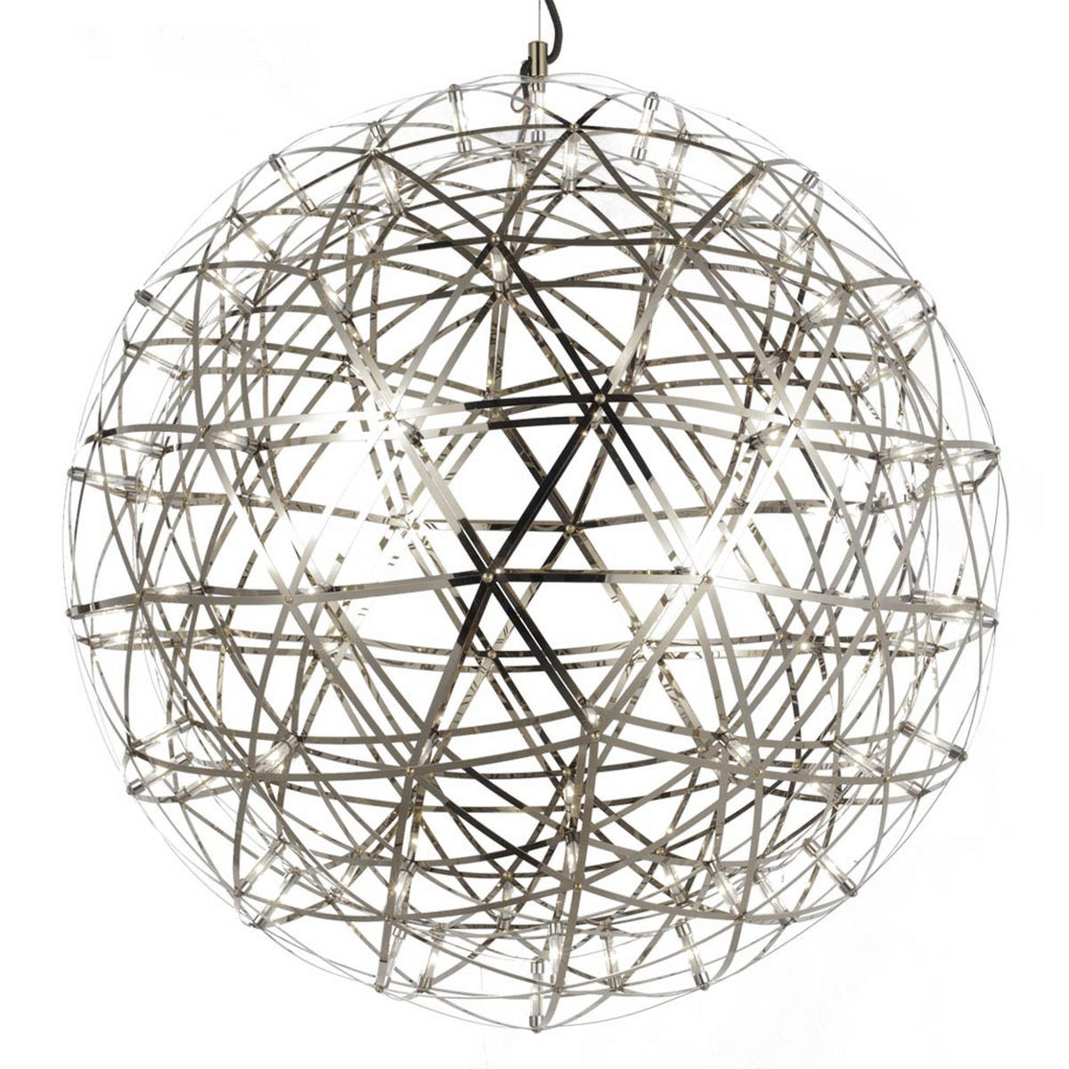 LED-HÄNGELAMPE Atom Chrom Ø 70cm - Chromfarben, Metall (70/70/70cm) - s.luce