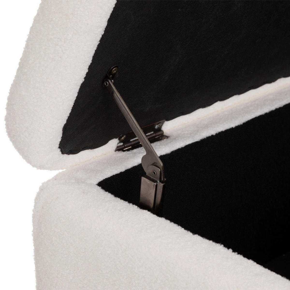 SITZBANK 100/40/48,5 cm - Weiß, Kunststoff (48.5/40.5/100cm) - Atmosphera Createur d´interieur