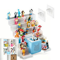 REGÁL na Tonies - bílá, kov (34/28/35cm) - Relaxdays