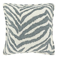 DEKOKISSEN Rowan Blau 45/45/8 cm - Blau, Textil (45/45cm) - Unique Living