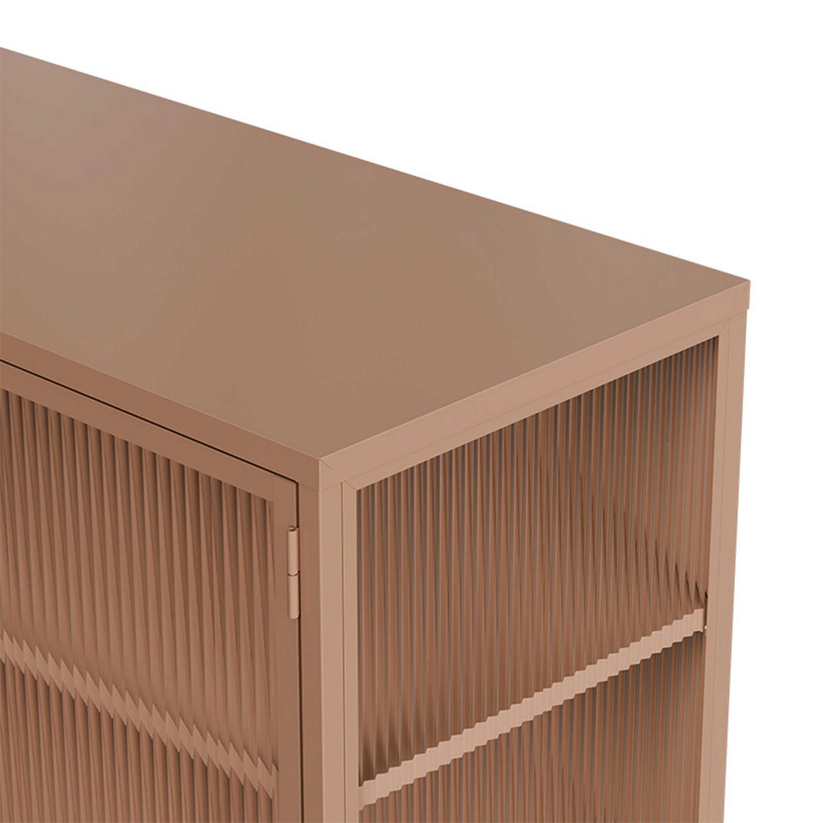 SIDEBOARD, Braun - Braun, Metall (43/90/110cm) - Oviala