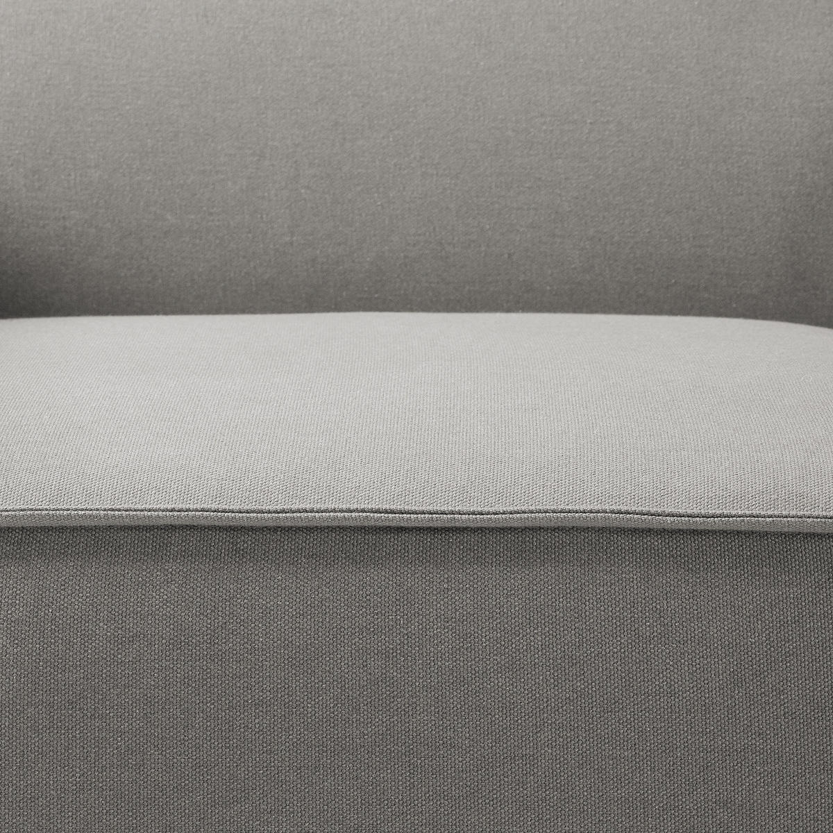 ECKSOFA mit Longchair - Graubraun/Schwarz, Kunststoff/Textil (260/177cm) - home24