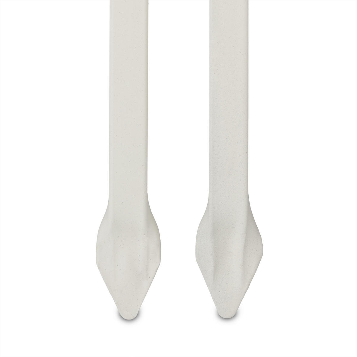 GARTENZAUN - Weiß, Metall (63.5/98.5cm) - Relaxdays