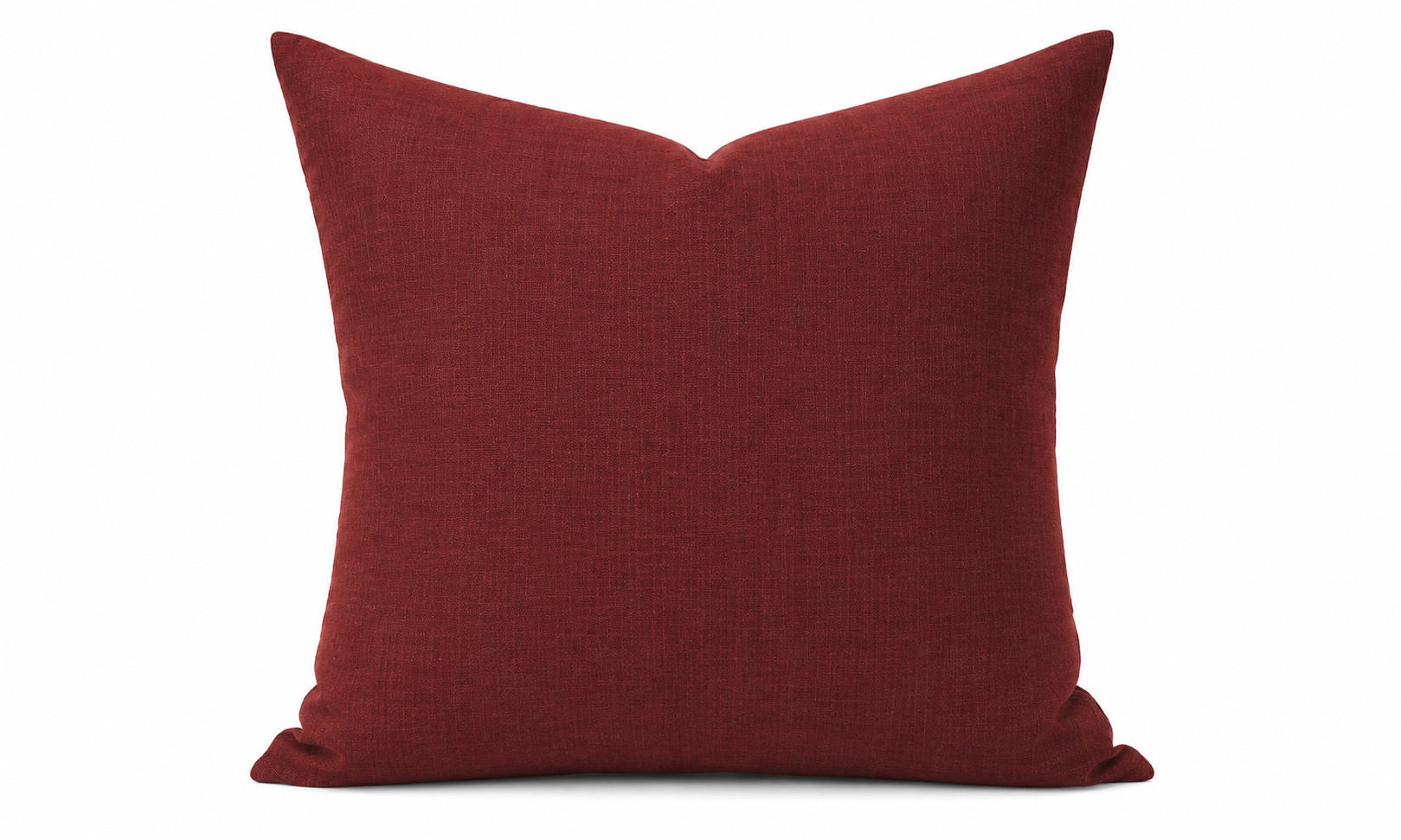 KISSENBEZUG Leinenoptik 50/50 cm Bordeaux - Bordeaux, Textil (50/50cm) - TiborTex