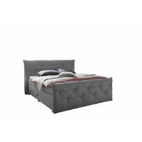BOXSPRINGBETT 180 x 200 – Bonell-Box, 7-Zonen-Taschenfederkern & 6 cm Gel-Topper - Beige/Creme, Textil (180/200cm) - ed exciting design