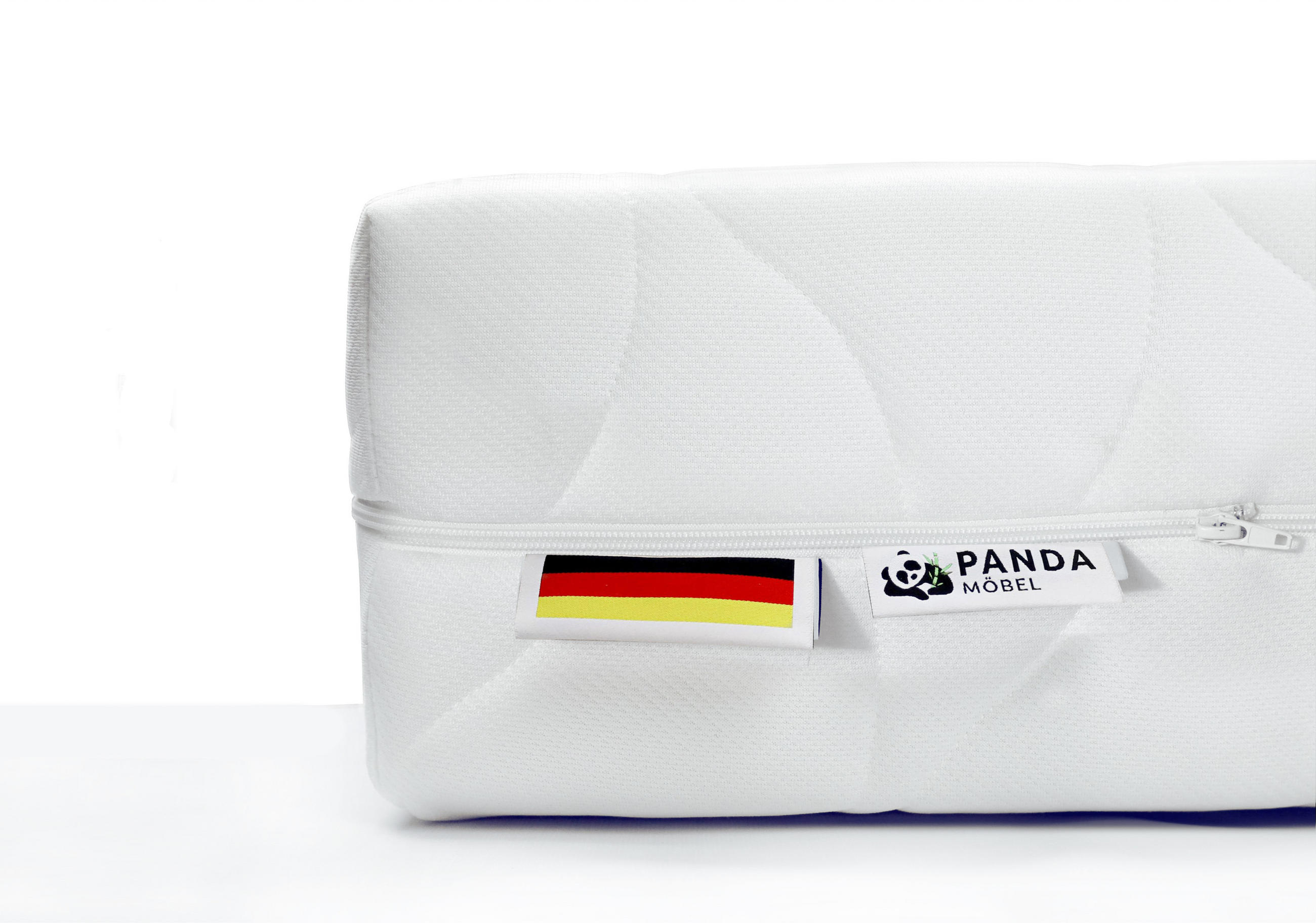 TASCHENFEDERKERNMATRATZE Pocket mit KOKOS 100x200cm H3/H4 - Weiß, Textil (100/200cm) - Panda Möbel