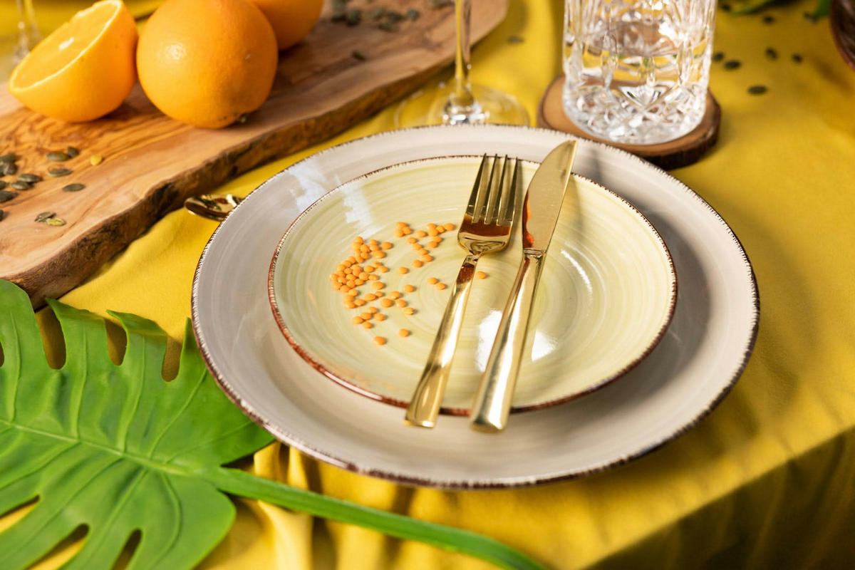 FRÜHSTÜCKTELLER / Dessertteller Deep Forest ø 19 cm - 6 Stück - Multicolor, Keramik (2/2/19cm) - Studio Tavola