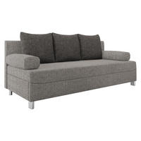 SCHLAFSOFA Dover - Chromfarben/Grau, Holz/Kunststoff (192/86/80cm) - MIRJAN24