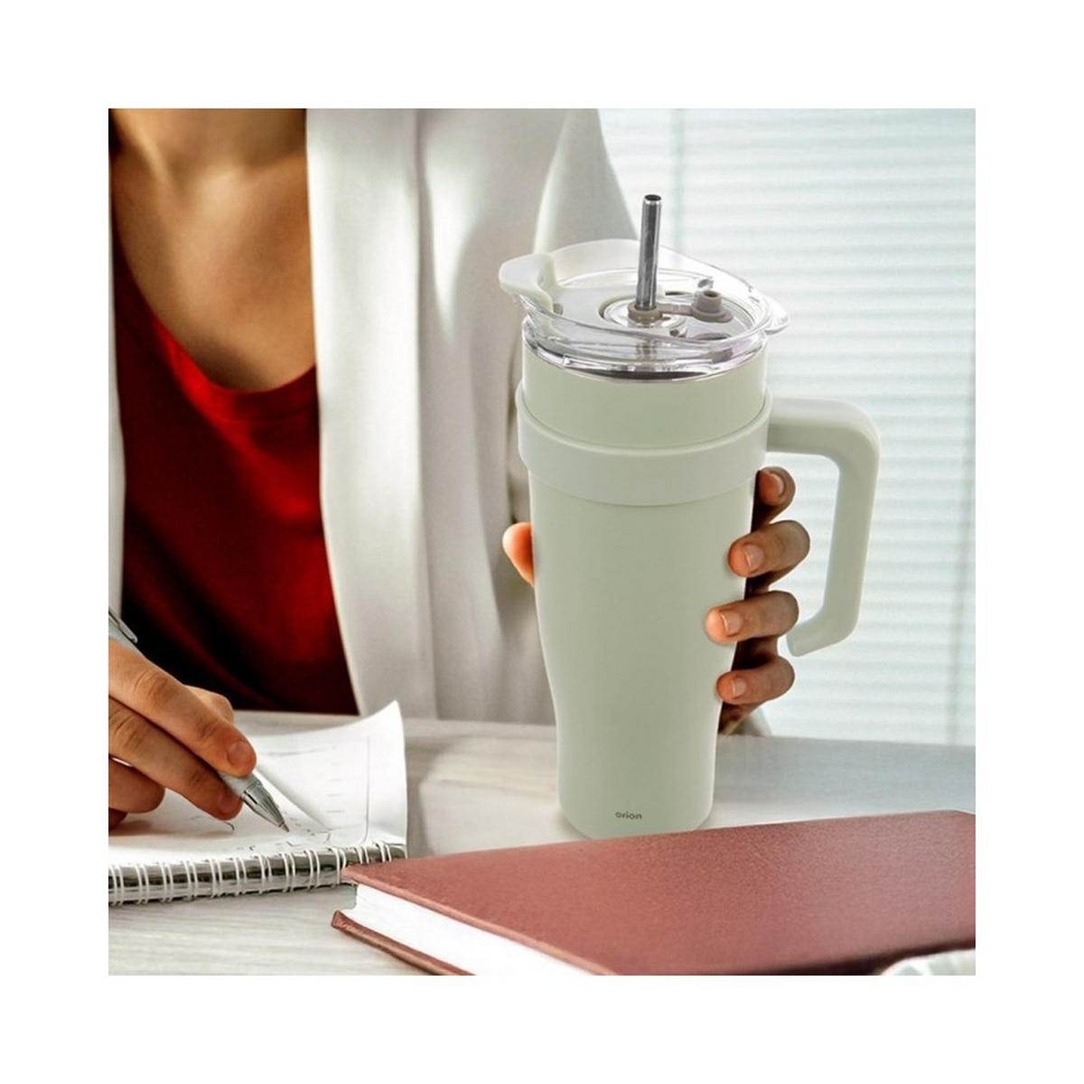 THERMOKANNE Hellgrün 10/10/27 cm 112282 - Hellgrün, Metall (1.2L) - Orion 
