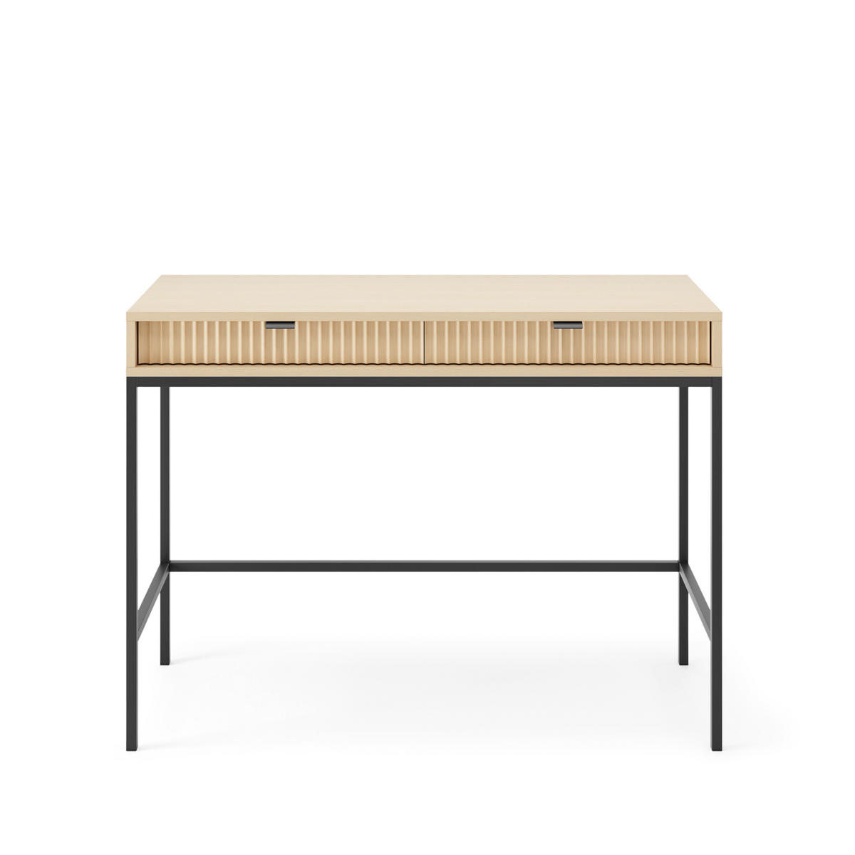 KONSOLENTISCH NANAIMO TOA1 Profilierte Fronten Eiche Vicenza Eiche Vicenza - Eiche Artisan, Holzwerkstoff (50/104/77cm) - Komodee