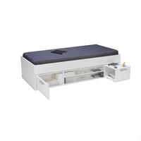 STAURAUMBETT TESS/ 90x190 - Weiß - Weiß, Holzwerkstoff (90/190cm) - Weber Industries