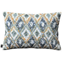 KISSENHÜLLE Cosy Home blau- weiß, 60x40 cm - Blau/Weiß, Textil (60/40cm) - Dekoria