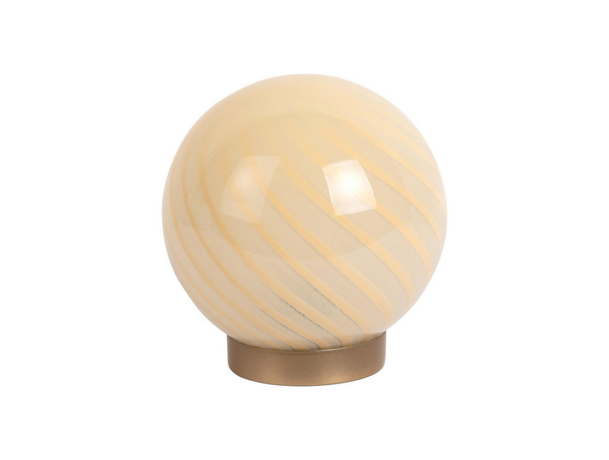 TISCHLAMPE Summer Globe 15.2/15.2/16.7 cm - Gelb, Glas (15.2/15.2/16.7cm) - Leitmotiv