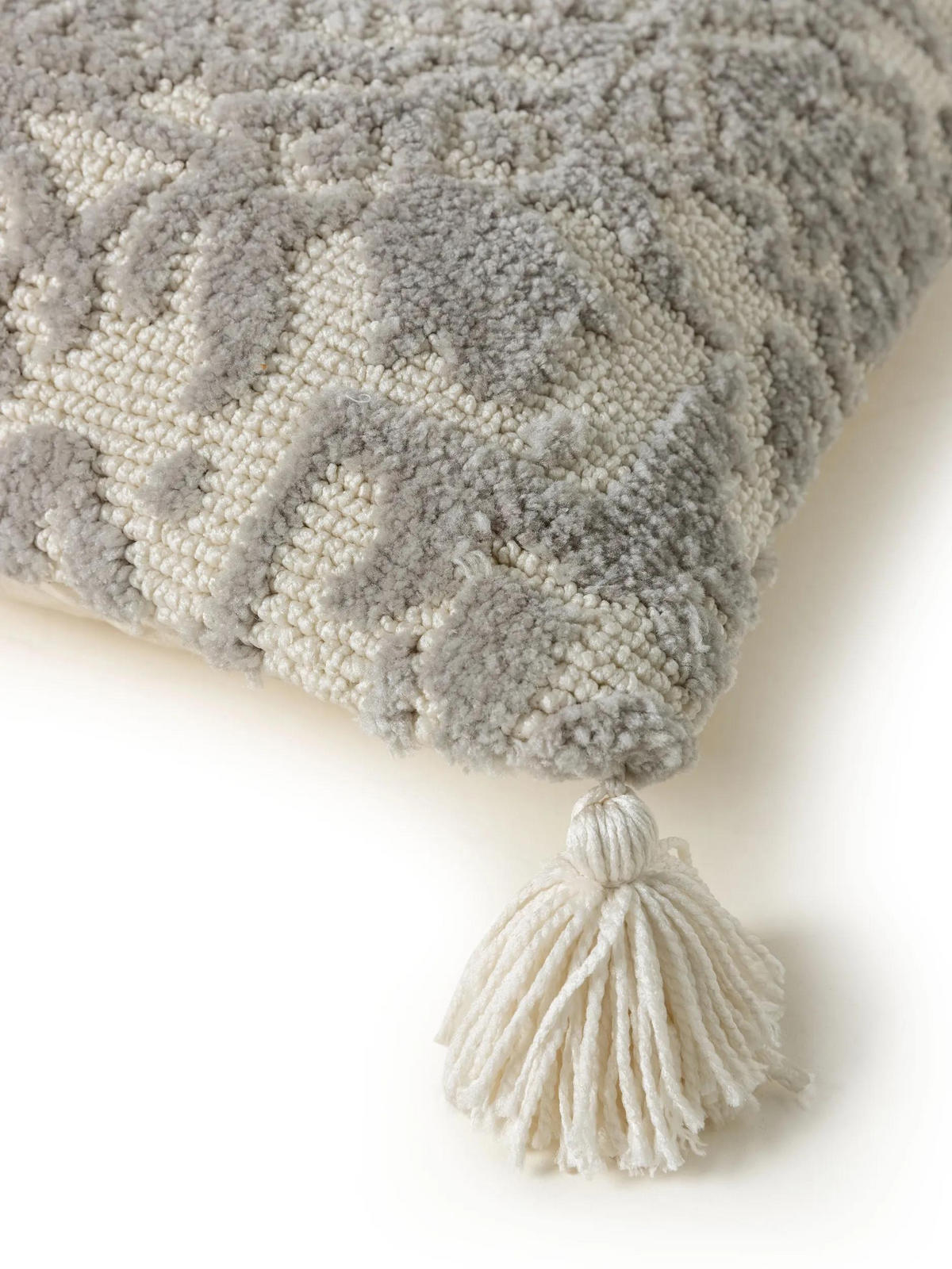 KISSENBEZUG Elias Grau 45x45 cm - Grau, Textil (45/45cm) - benuta Nest