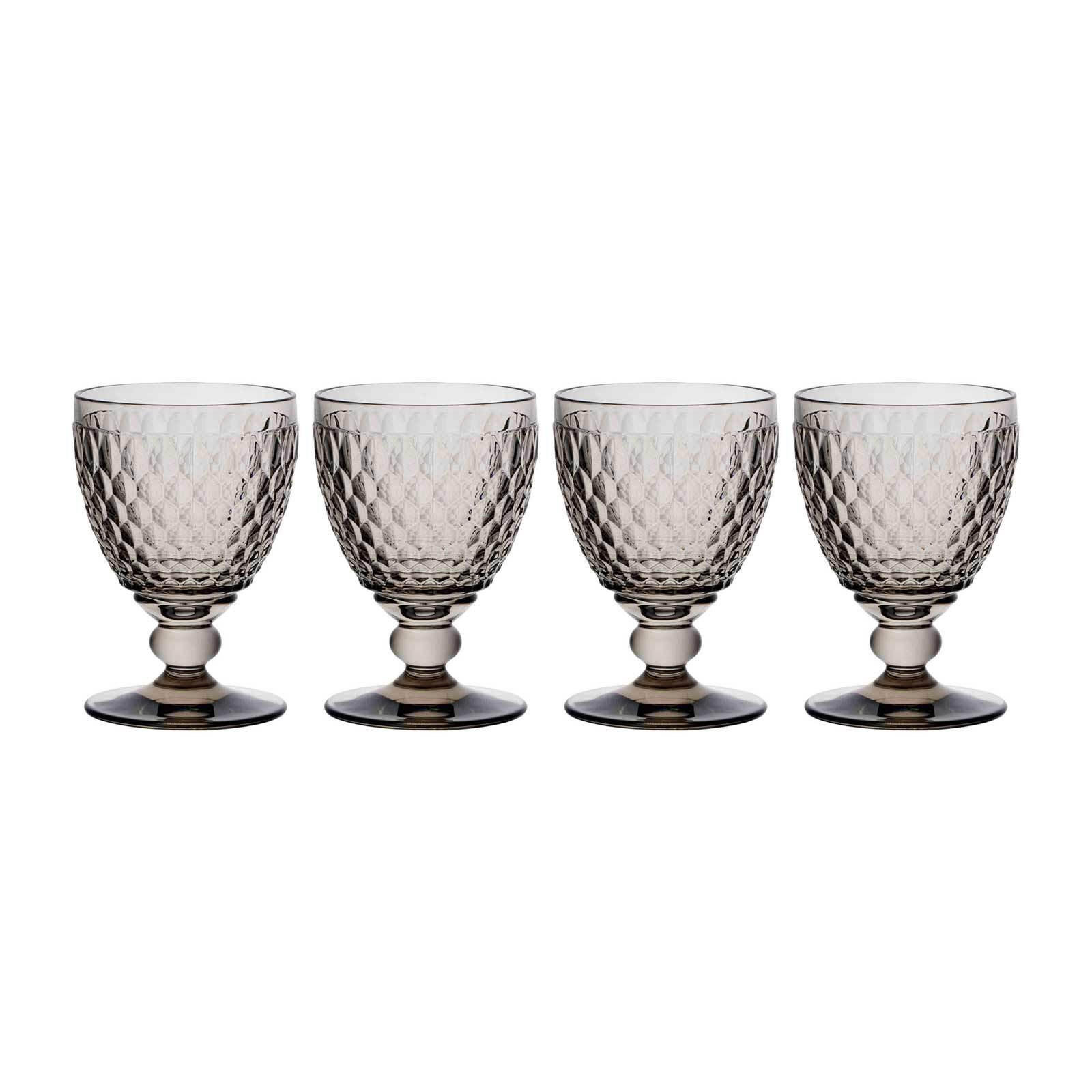 ROTWEINGLÄSER Boston Coloured Smoke 310 ml 4er Set - Grau, Glas (0.31L) - Villeroy & Boch