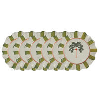 TELLER (6er Set) Palacio - Multicolor, Keramik (21/21/2cm) - Butlers