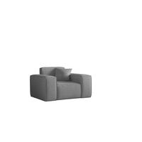 SESSEL Celes Premium Ascot Bukla - Grau, Holzwerkstoff/Textil (121/73/88cm) - Fun Möbel