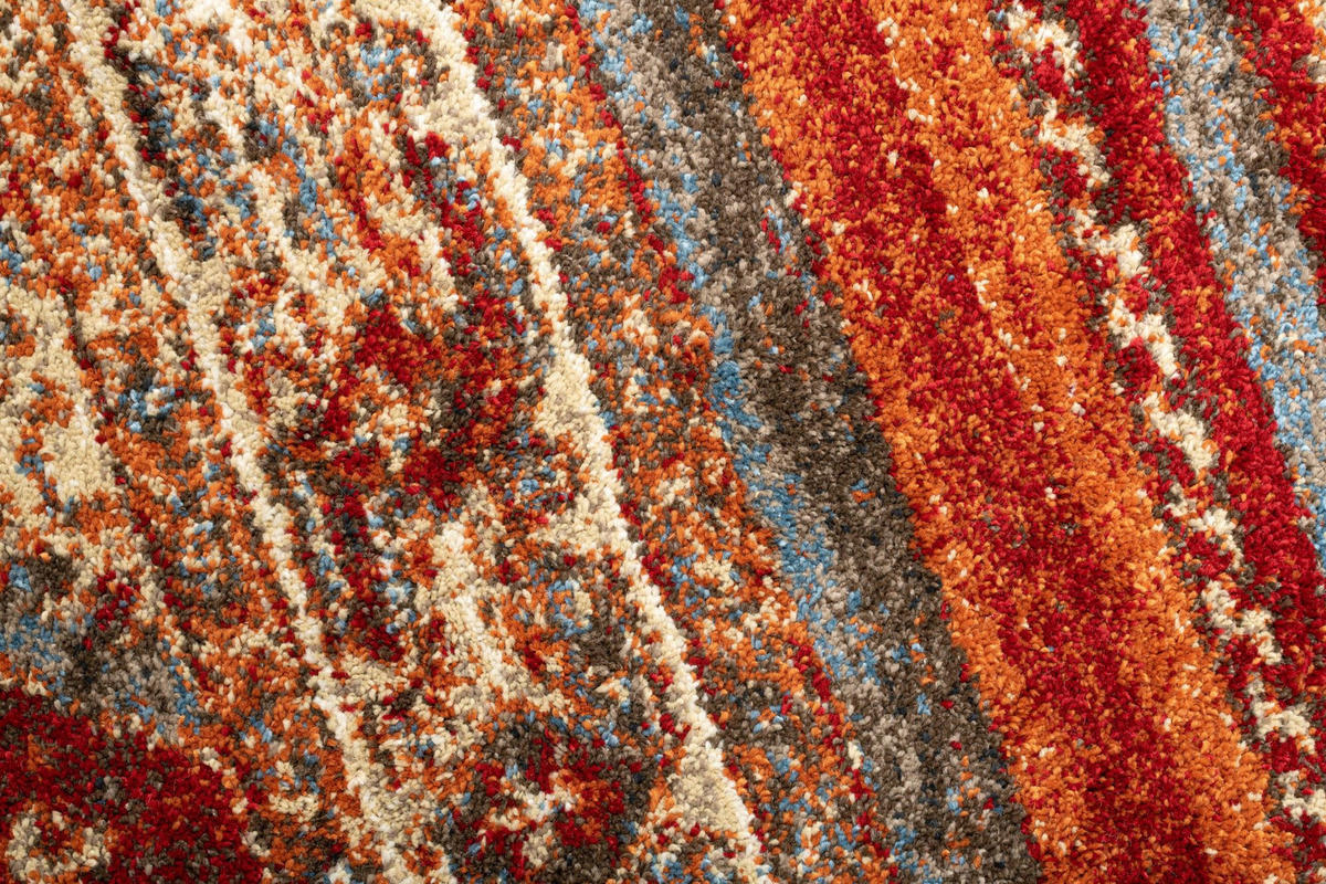 WEBTEPPICH Felicia 50x80 cm - Rot, Textil (50/80cm) - Gino Falcone
