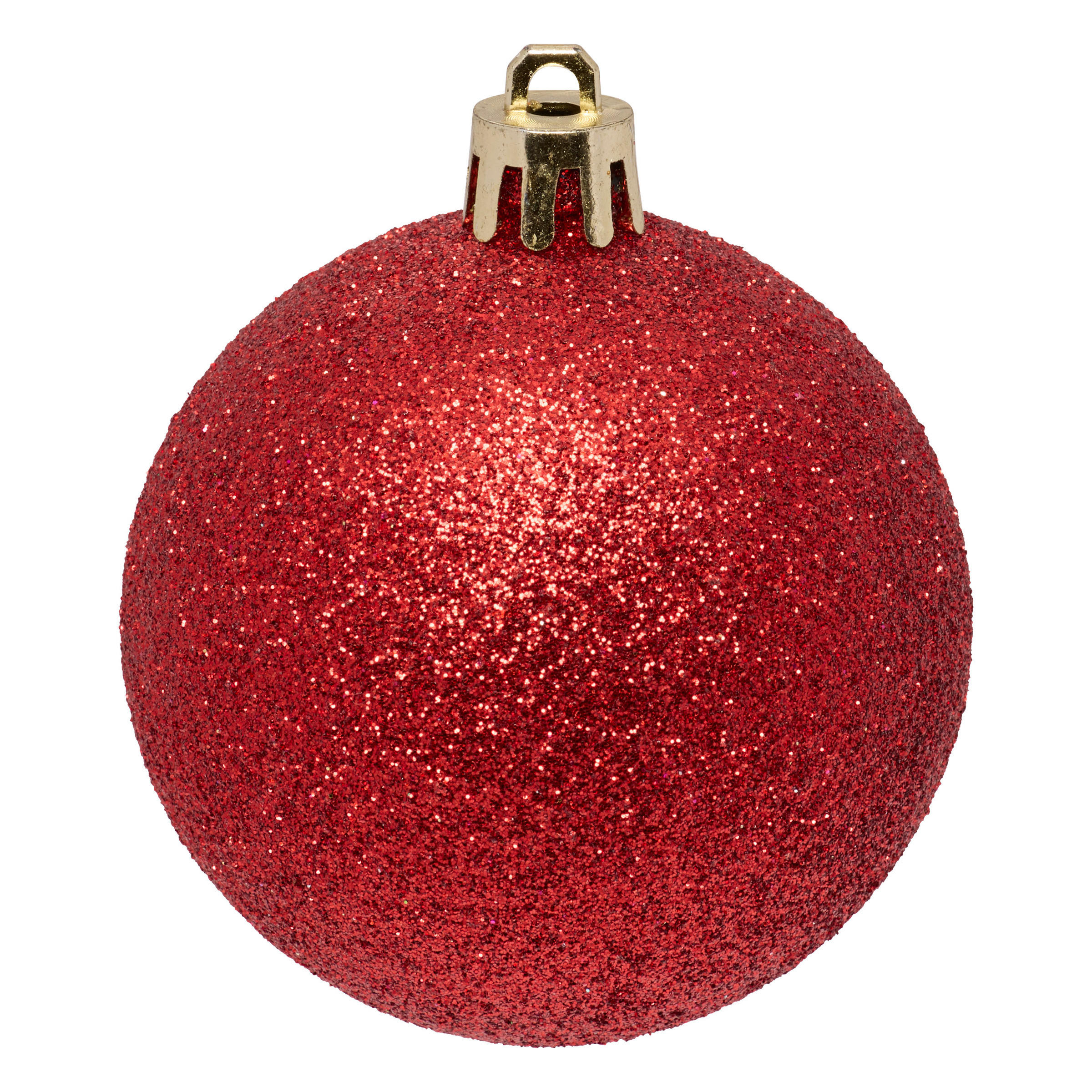CHRISTBAUMSCHMUCK-SET 44-teilig - Rot, Kunststoff (12.5/21.5/24cm) - Atmosphera Createur d´interieur